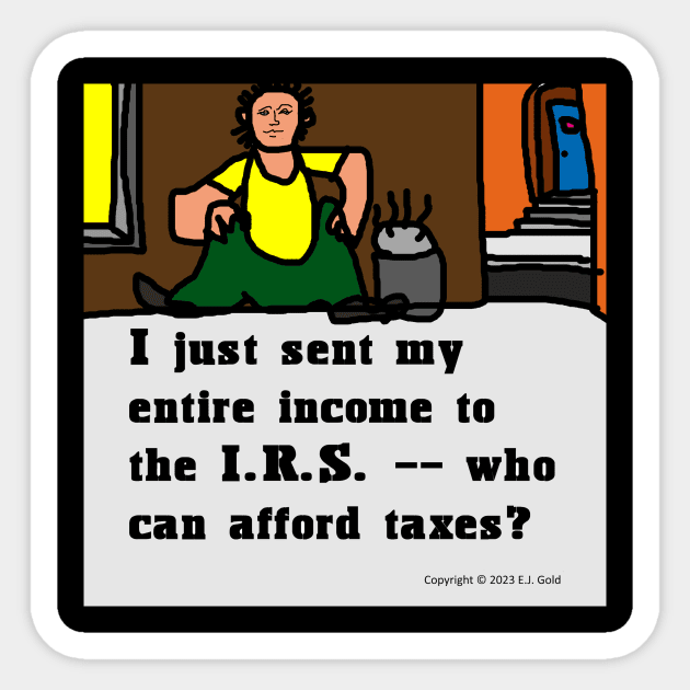 Who Can Afford Taxes? Sticker by Prosperity Path